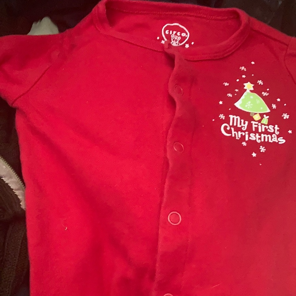 FINAL MARKDOWN Circo first Christmas one piece 3 months